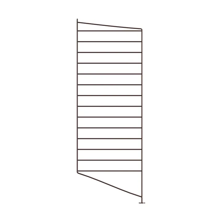 String lattiakaide - Tummanruskea, 85x30 cm, 1-pack - String