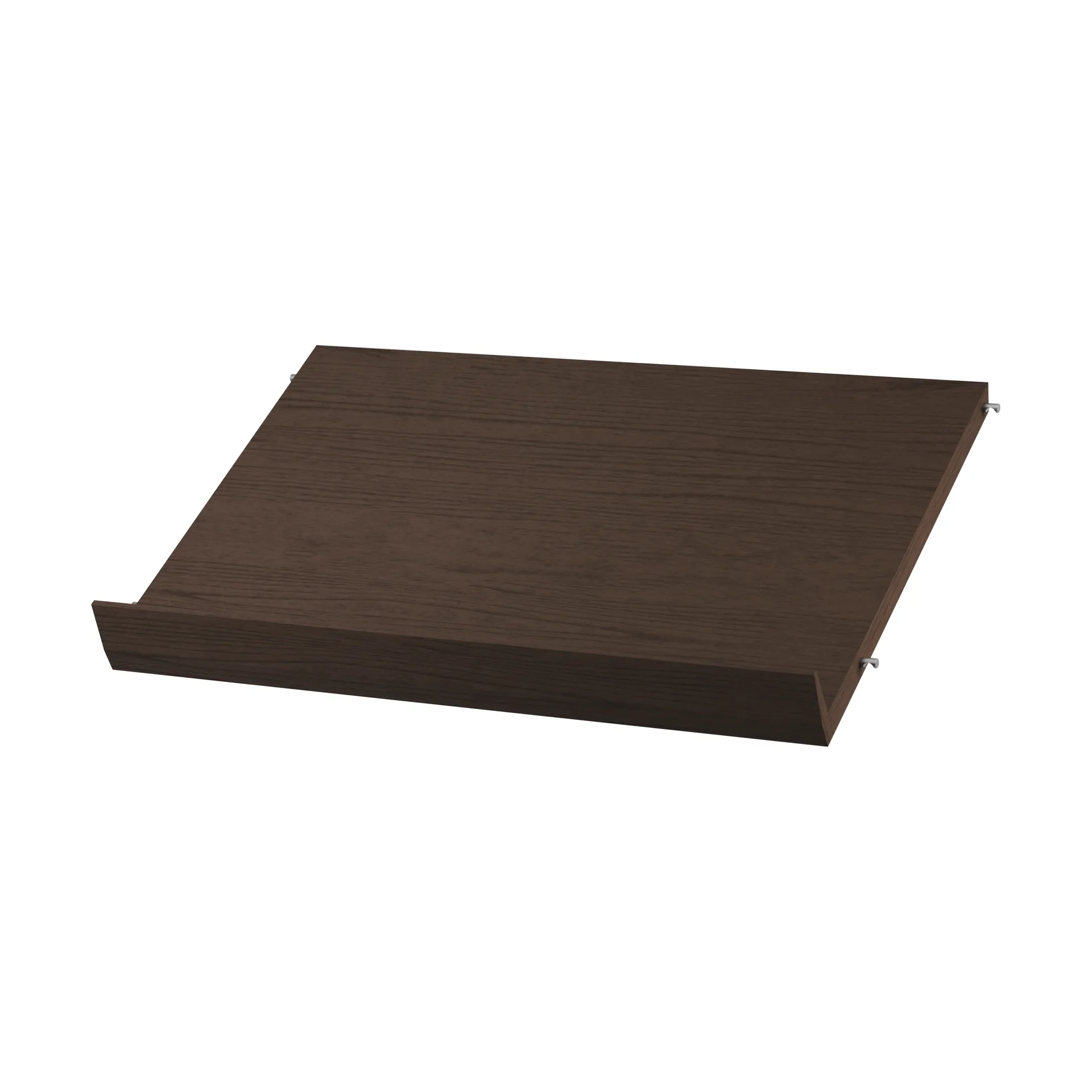 String lehtihylly puu, Tumma tammi, 58x30 cm String