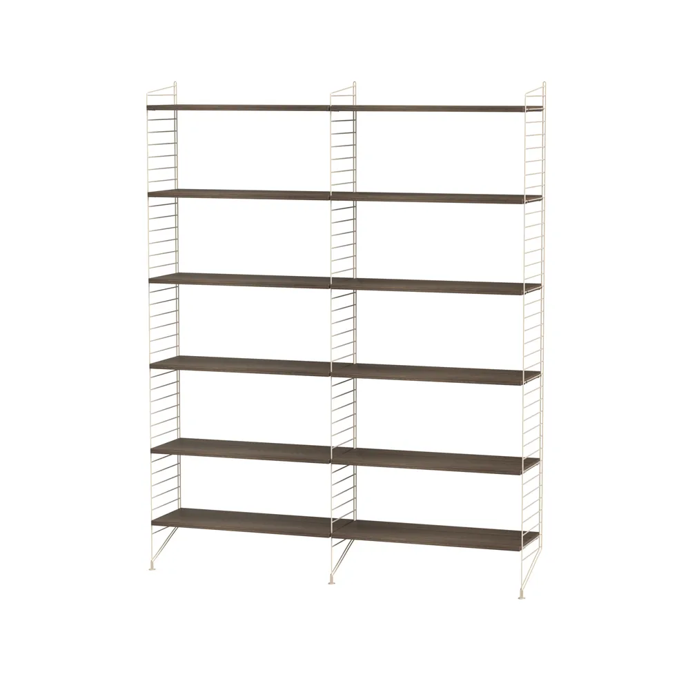 String olohuone pähkinä & beige - Yhdistelmä A String