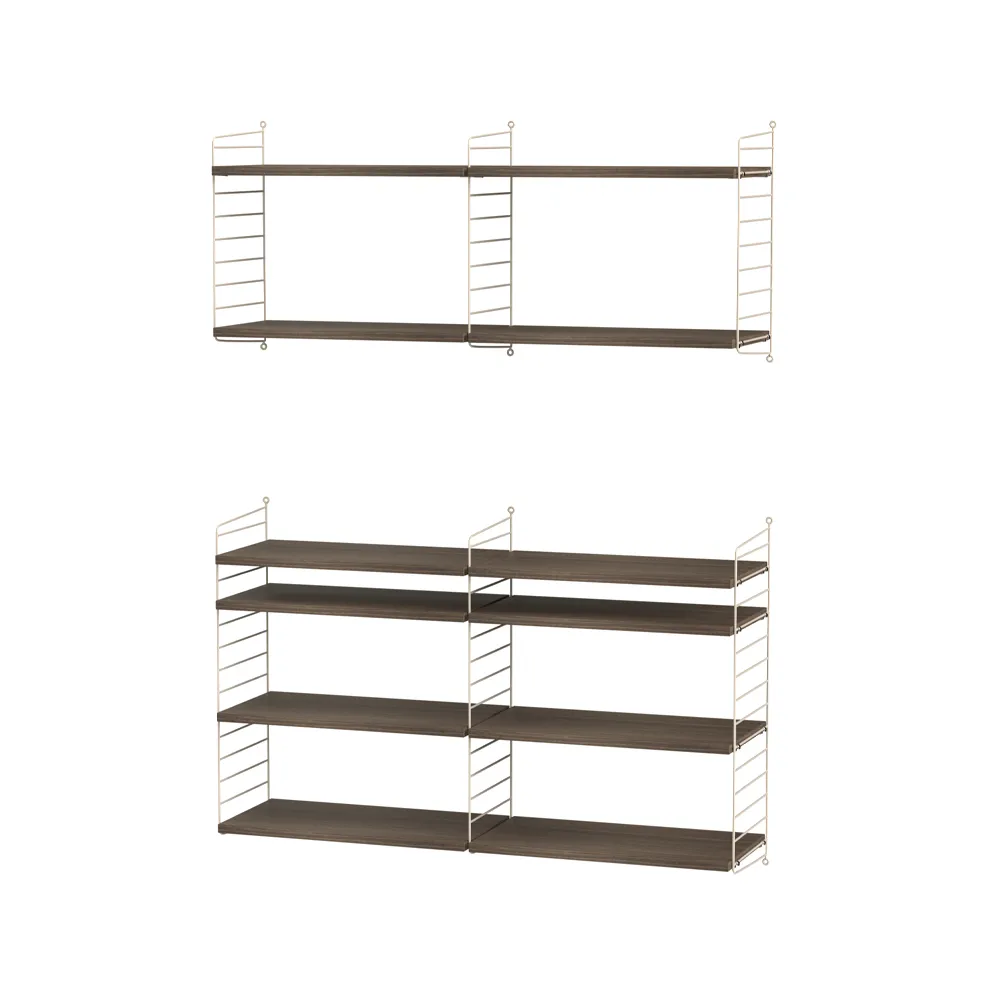 String olohuone pähkinä & beige - Yhdistelmä N String