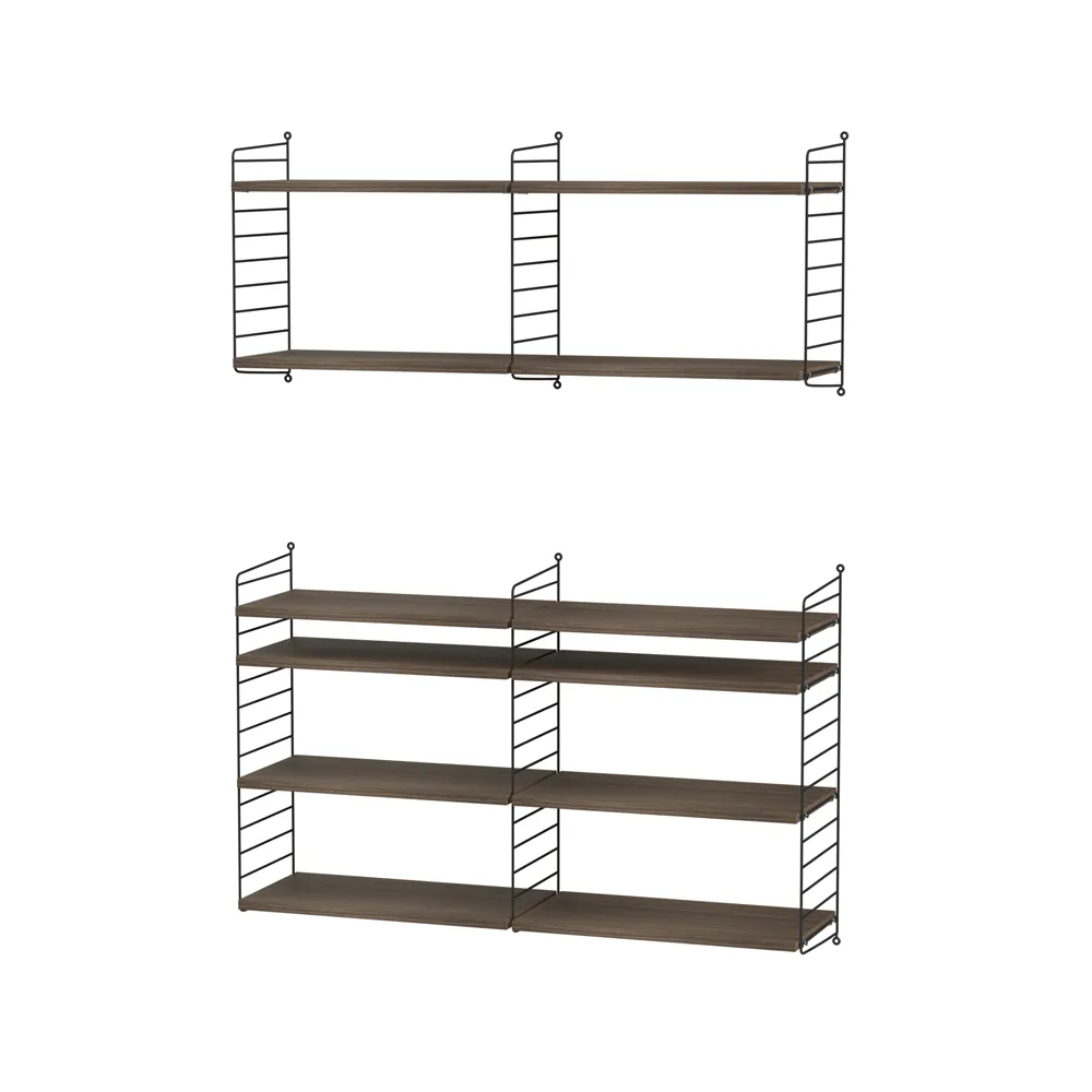 String olohuone pähkinä & musta - Yhdistelmä N String