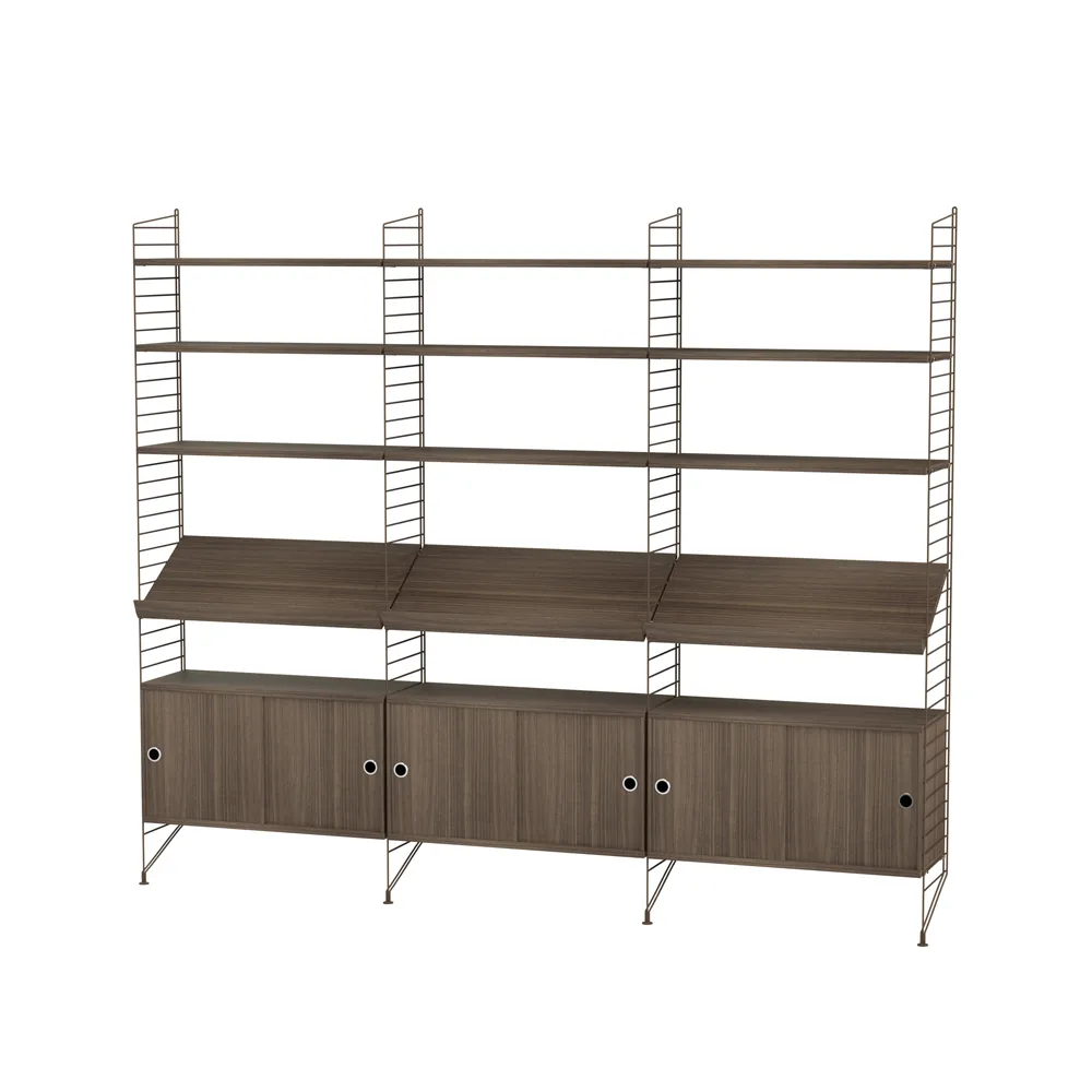 String olohuone pähkinä & ruskea - Yhdistelmä G String