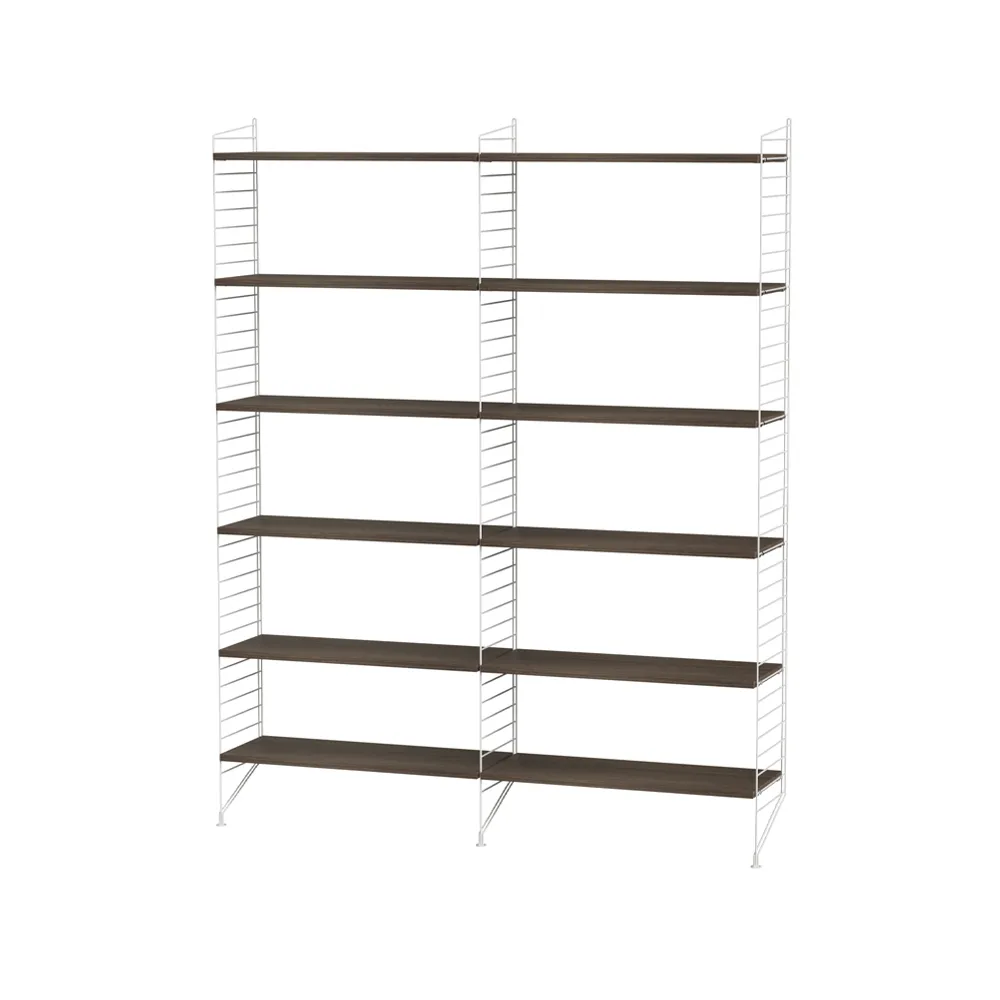 String olohuone pähkinä & valkoinen - Yhdistelmä A String