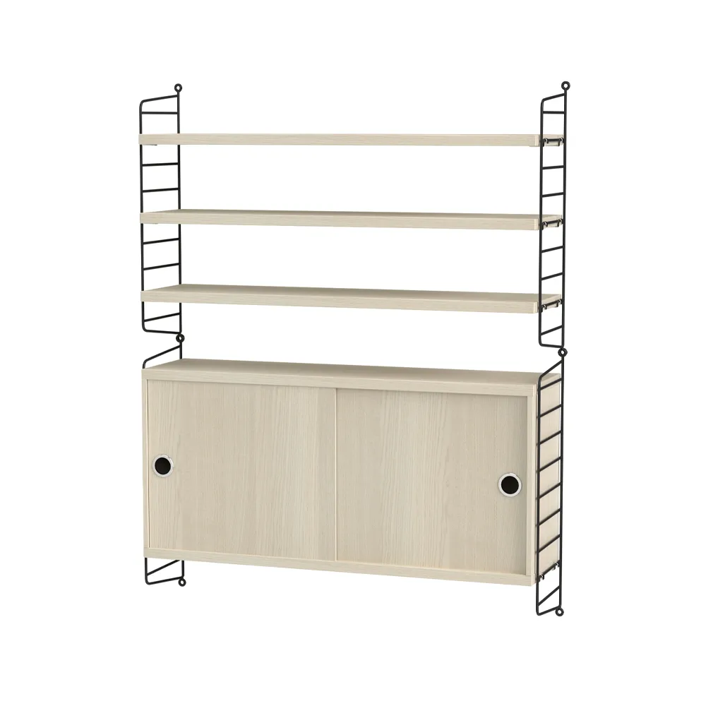 String olohuone saarni & musta - Yhdistelmä I String