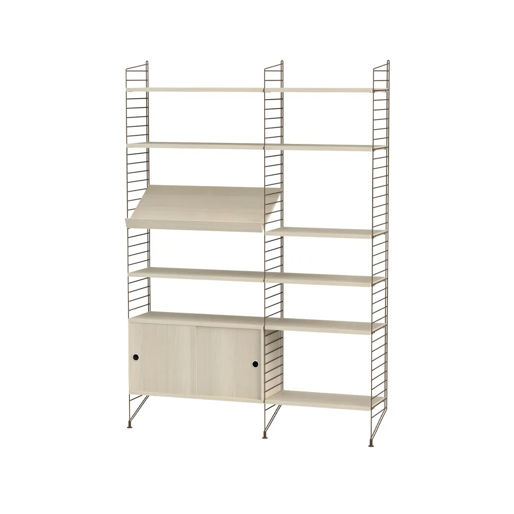 String olohuone saarni & ruskea - Yhdistelmä H String