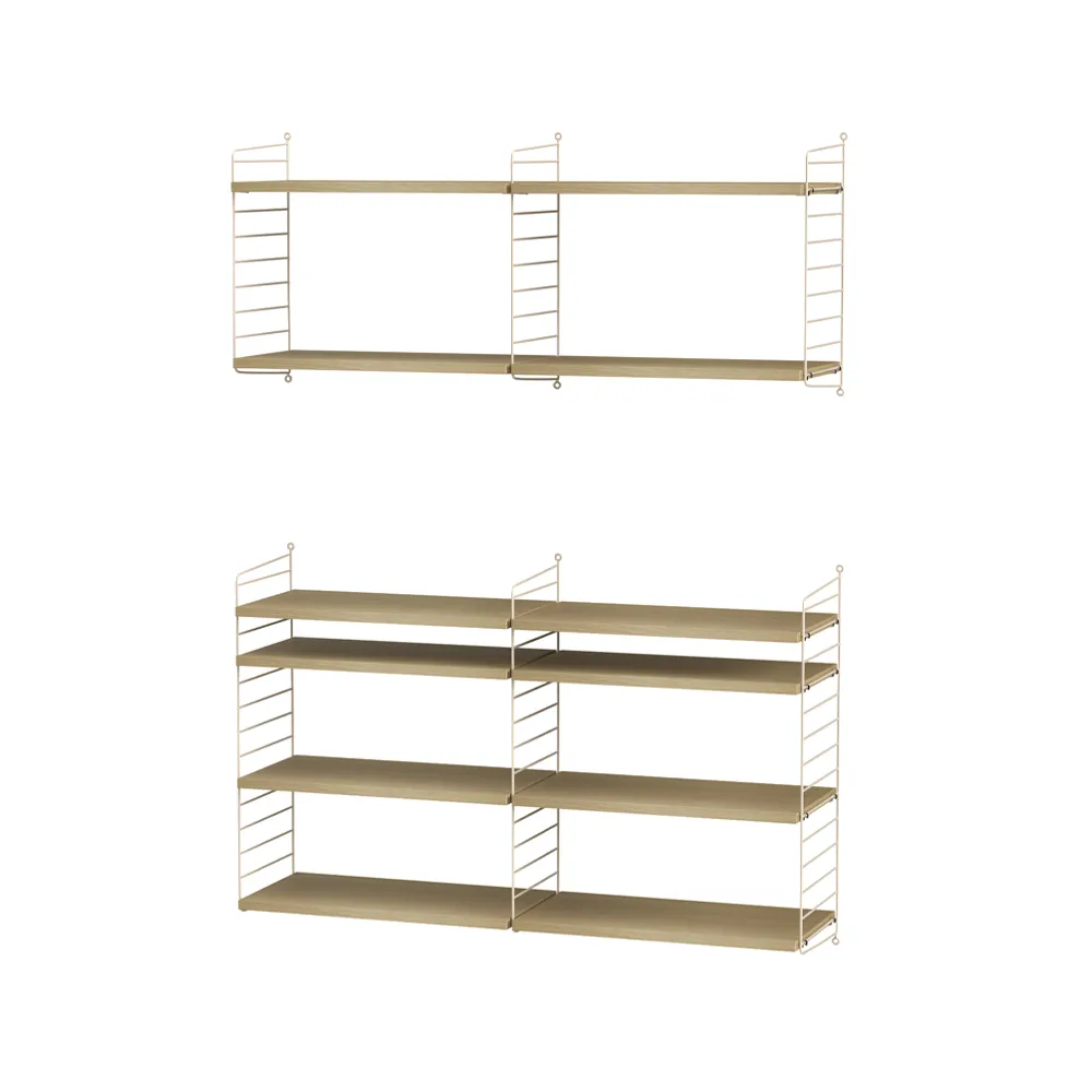 String olohuone tammi & beige - Yhdistelmä N String