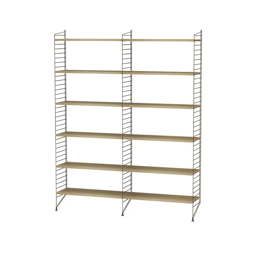 String olohuone tammi & ruskea - Yhdistelmä A String