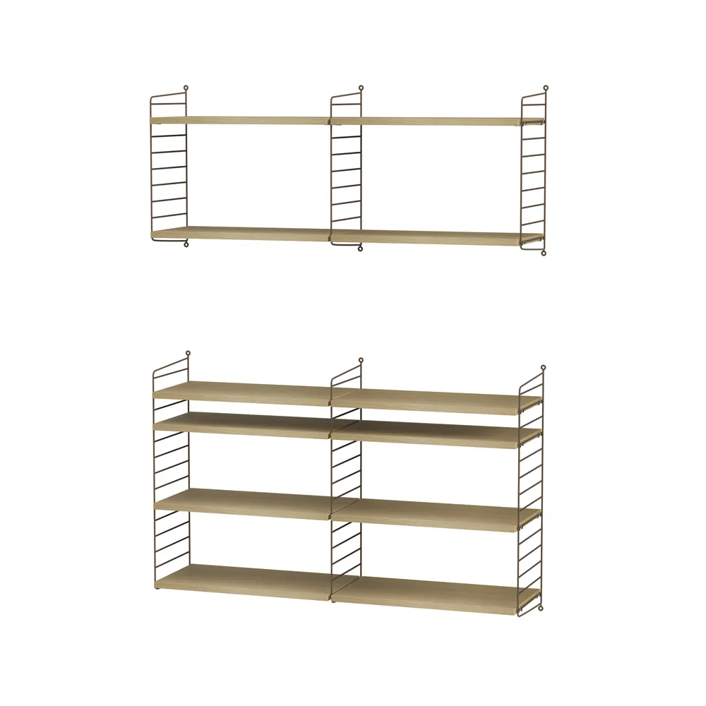 String olohuone tammi & ruskea - Yhdistelmä N String