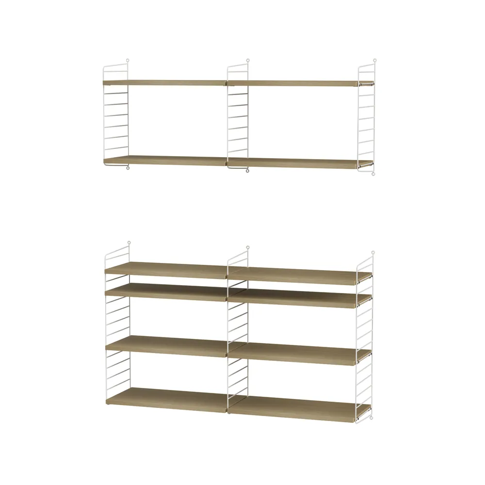 String olohuone tammi & valkoinen - Yhdistelmä N String