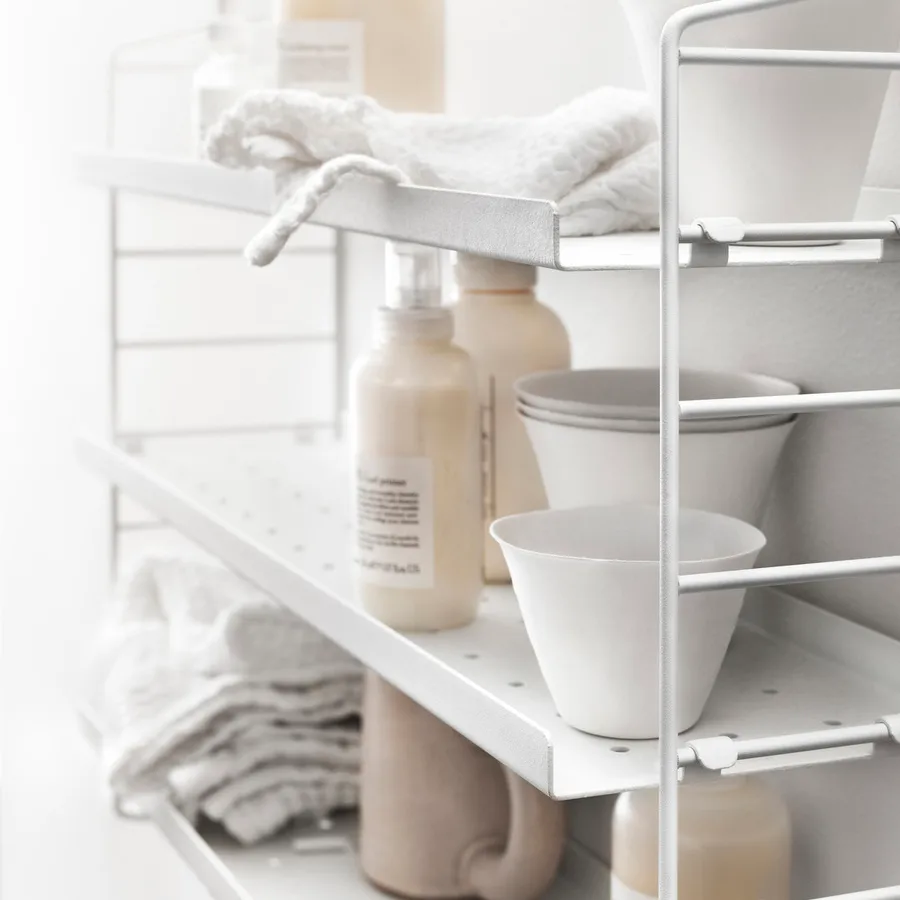 String Pocket hylly metalli, Valkoinen String