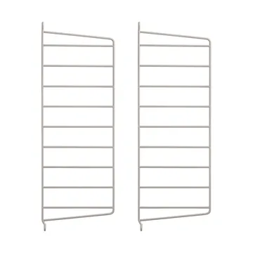 String seinäpääty - Beige, 50x20 cm, 2-pakkaus - String