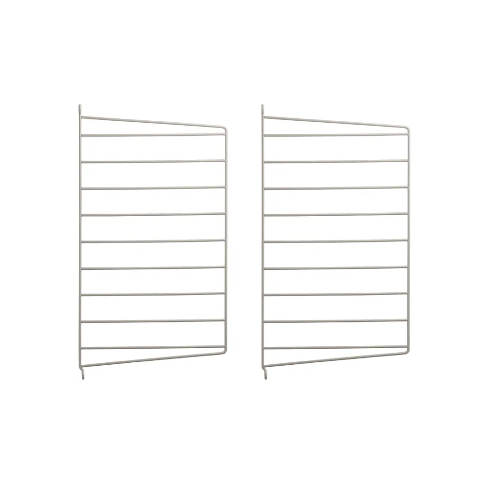 String seinäpääty, Beige, 50x30 cm, 2 pakkaus String