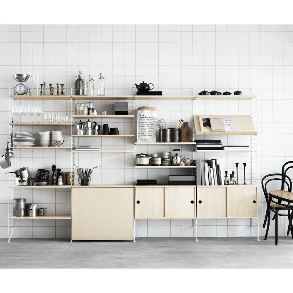 String seinäpääty, Beige, 75x20 cm, 1-pack String