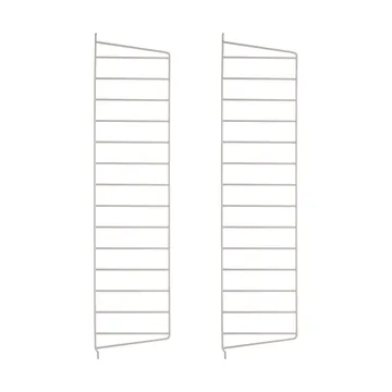 String seinäpääty - Beige, 75x20 cm, 2-pakkaus - String