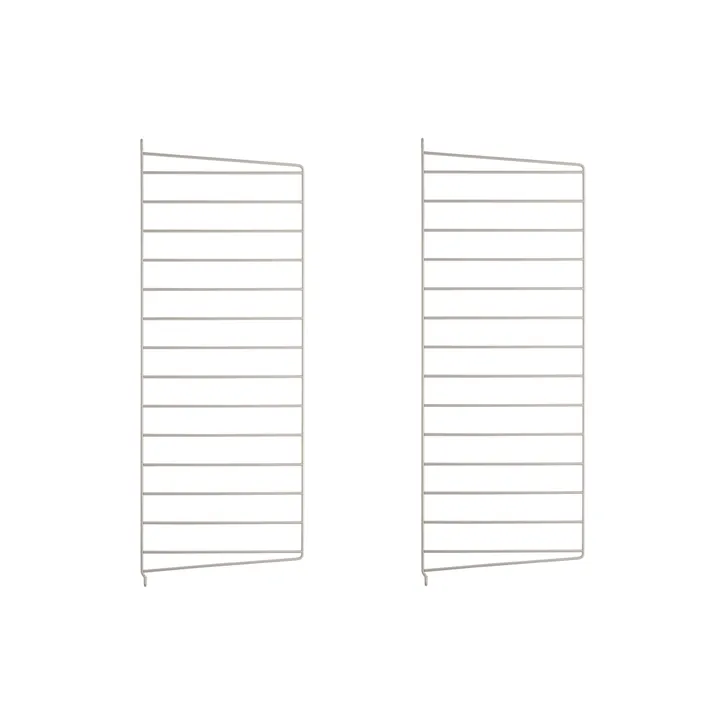 String seinäpääty - Beige, 75x30 cm, 2 pakkaus - String