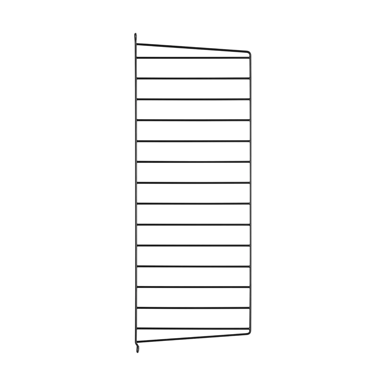 String seinäpääty, Musta, 75x30 cm, 1 pakkaus String