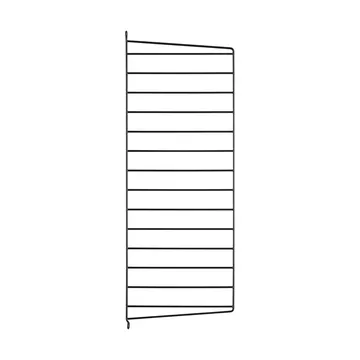 String seinäpääty - Musta, 75x30 cm, 1 pakkaus - String