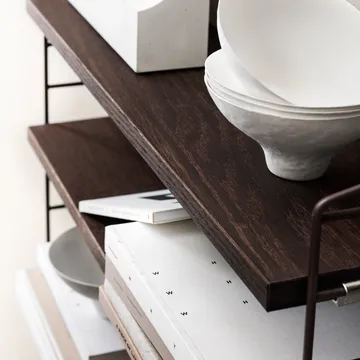 String seinäpääty - Ruskea, 50x30 cm, 2 pakkaus - String