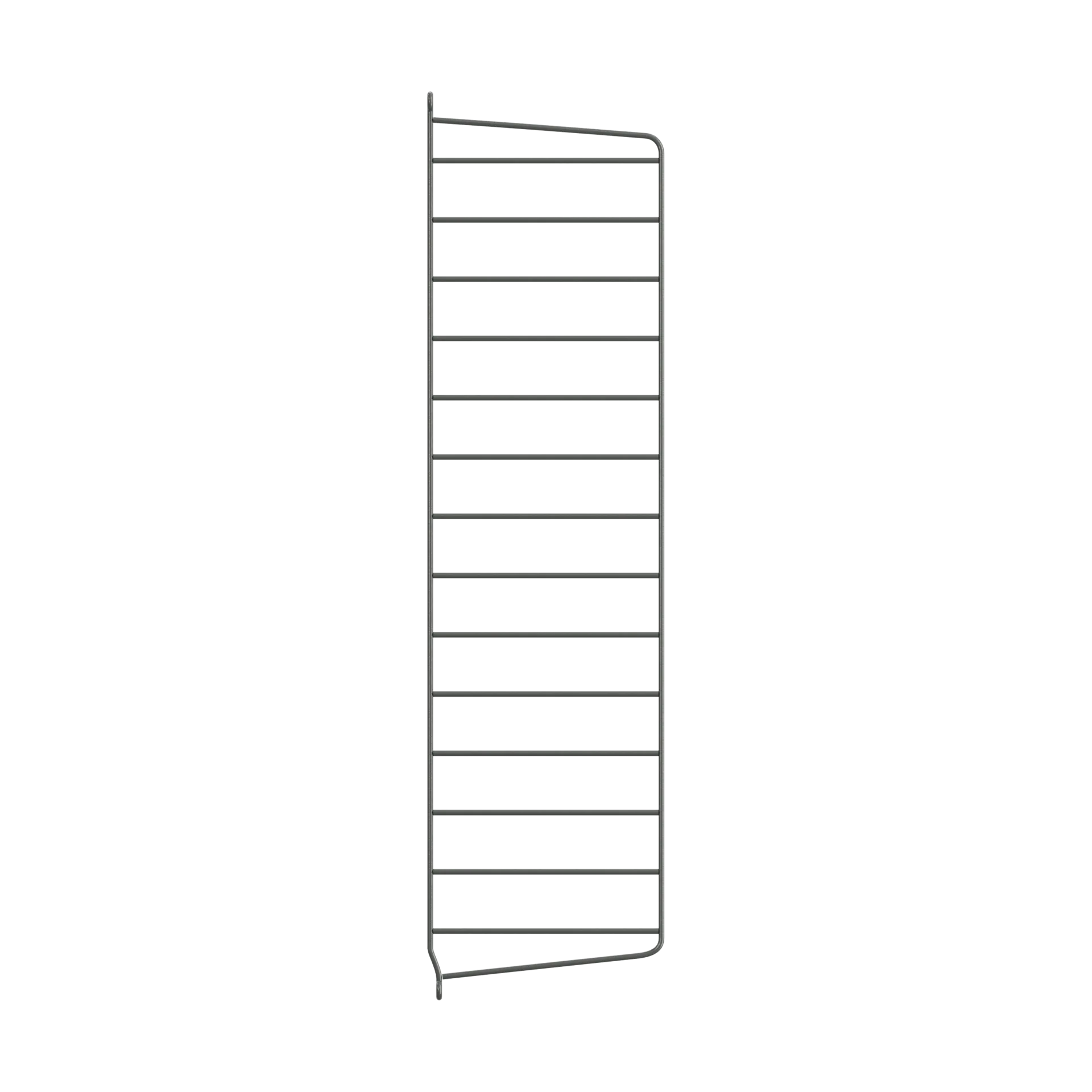 String seinäpääty, Tummanharmaa, 75x20 cm, 1-pakkaus String