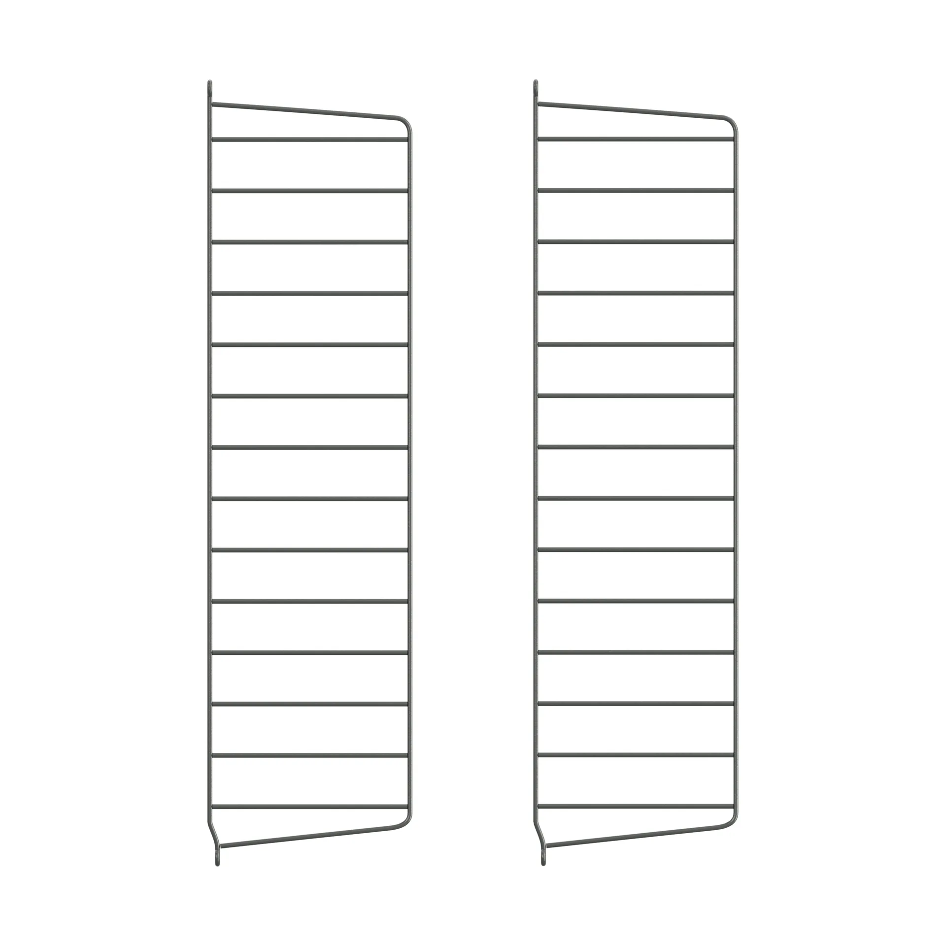 String seinäpääty, Tummanharmaa, 75x20 cm, 2-pakkaus String