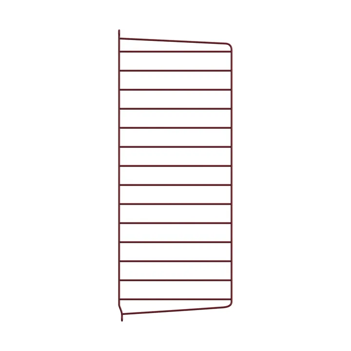 String seinäpääty - Tummanpunainen, 75x30 cm, 1-pack - String