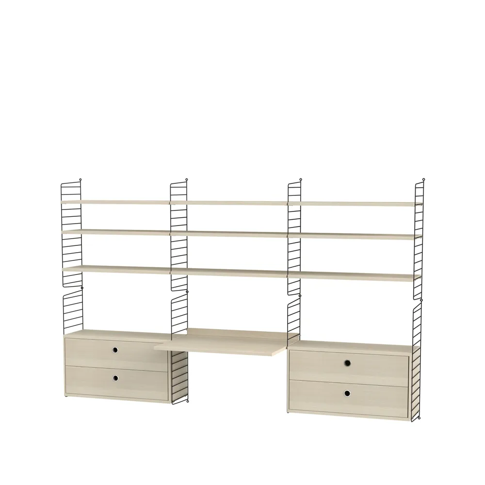 String toimisto saarni & musta - Yhdistelmä F String