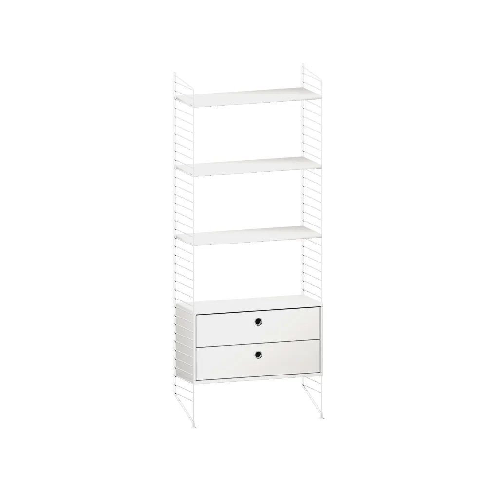 String yhdistelmä 3 - valkoinen,  String