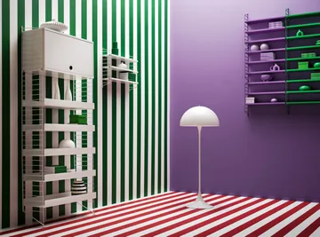 String yläkaappi - Valkoinen, 58x30 cm - String