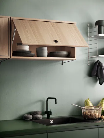 String yläkaappi - Valkoinen, 78x30 cm - String