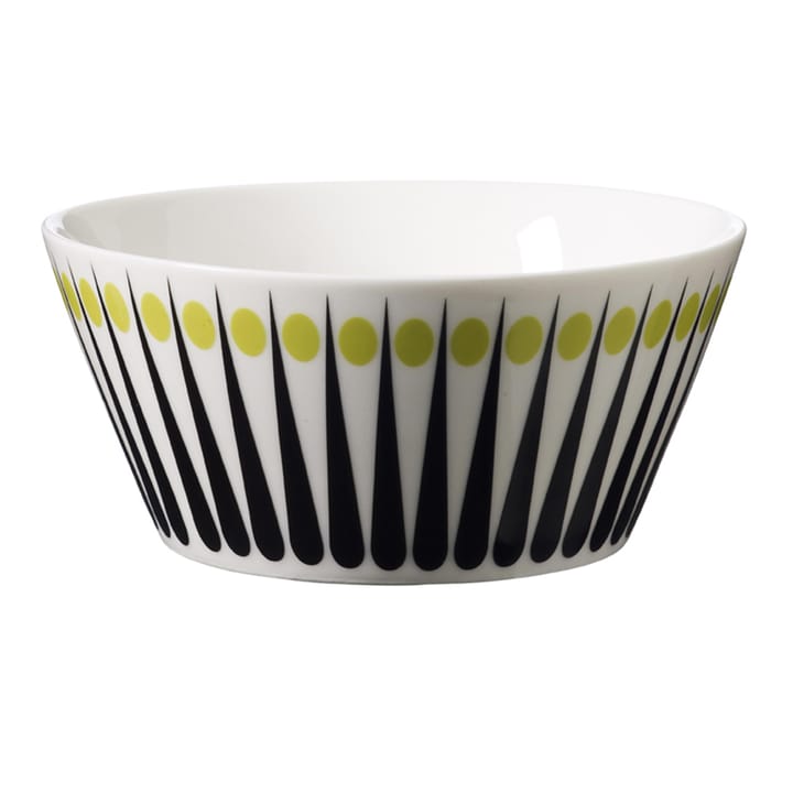 Amanda kulho, valkoinen-lime Superliving