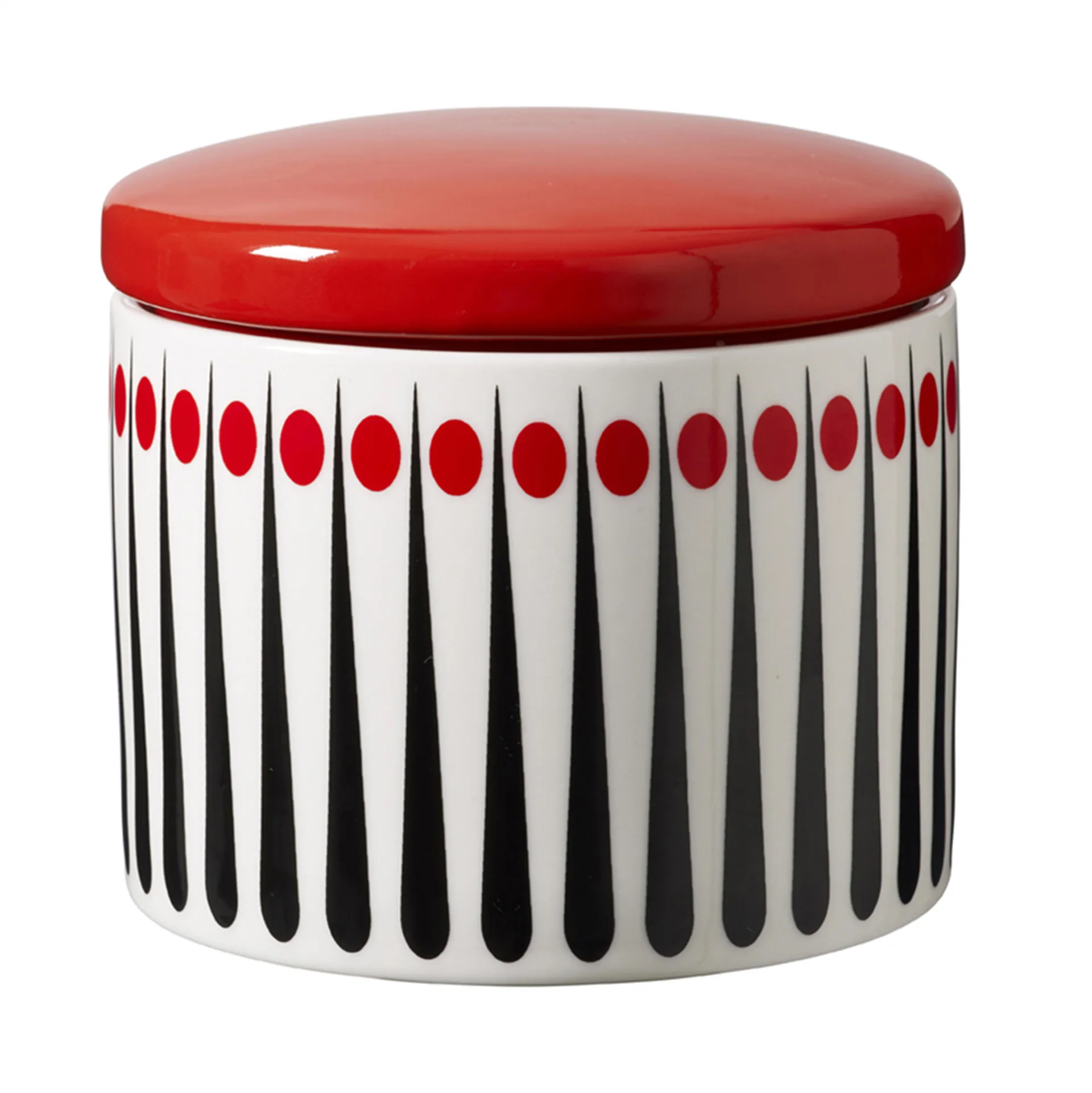 Amanda purkki, valkoinen-tomaatti (punainen) 10 cm Superliving