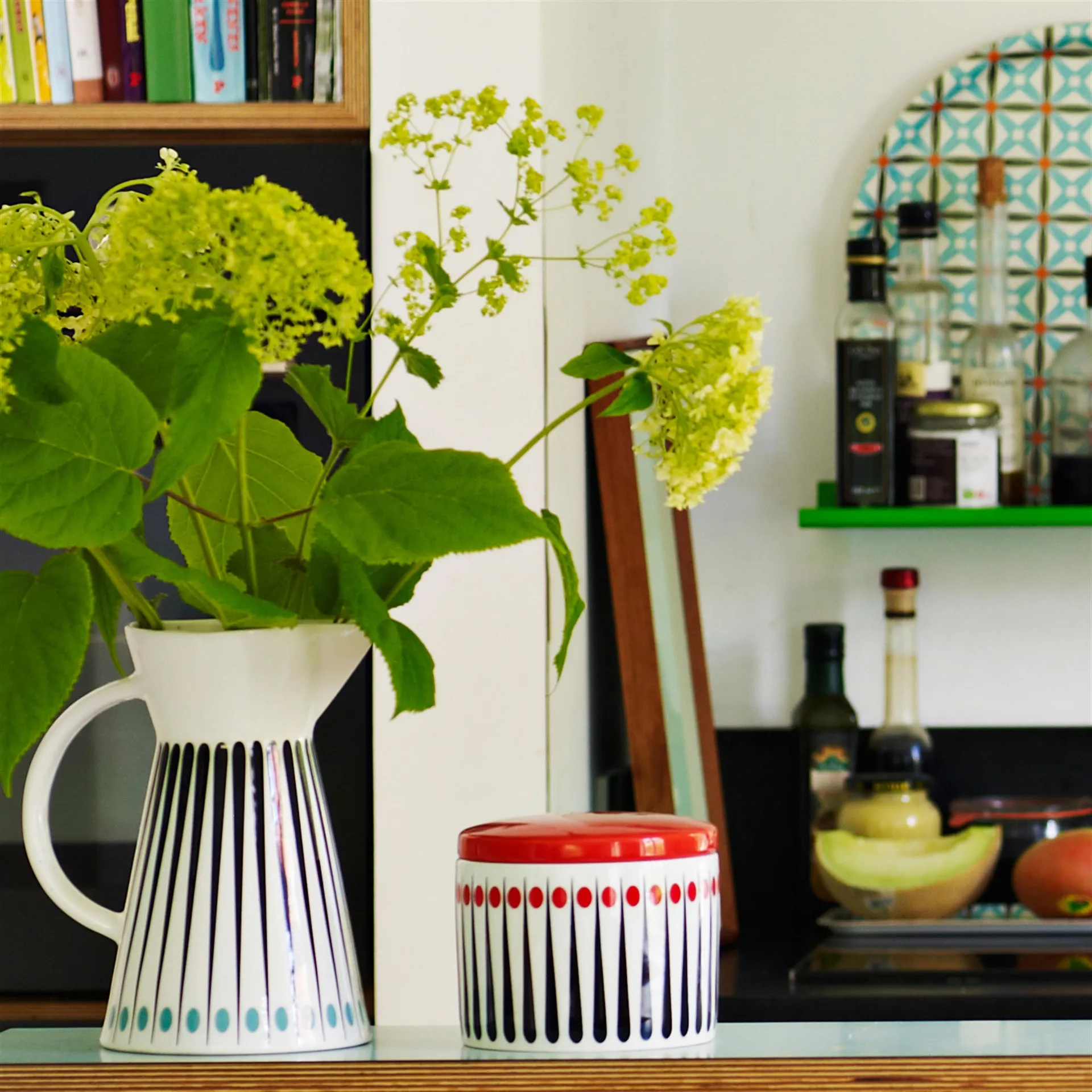 Amanda purkki, valkoinen-tomaatti (punainen) 10 cm Superliving