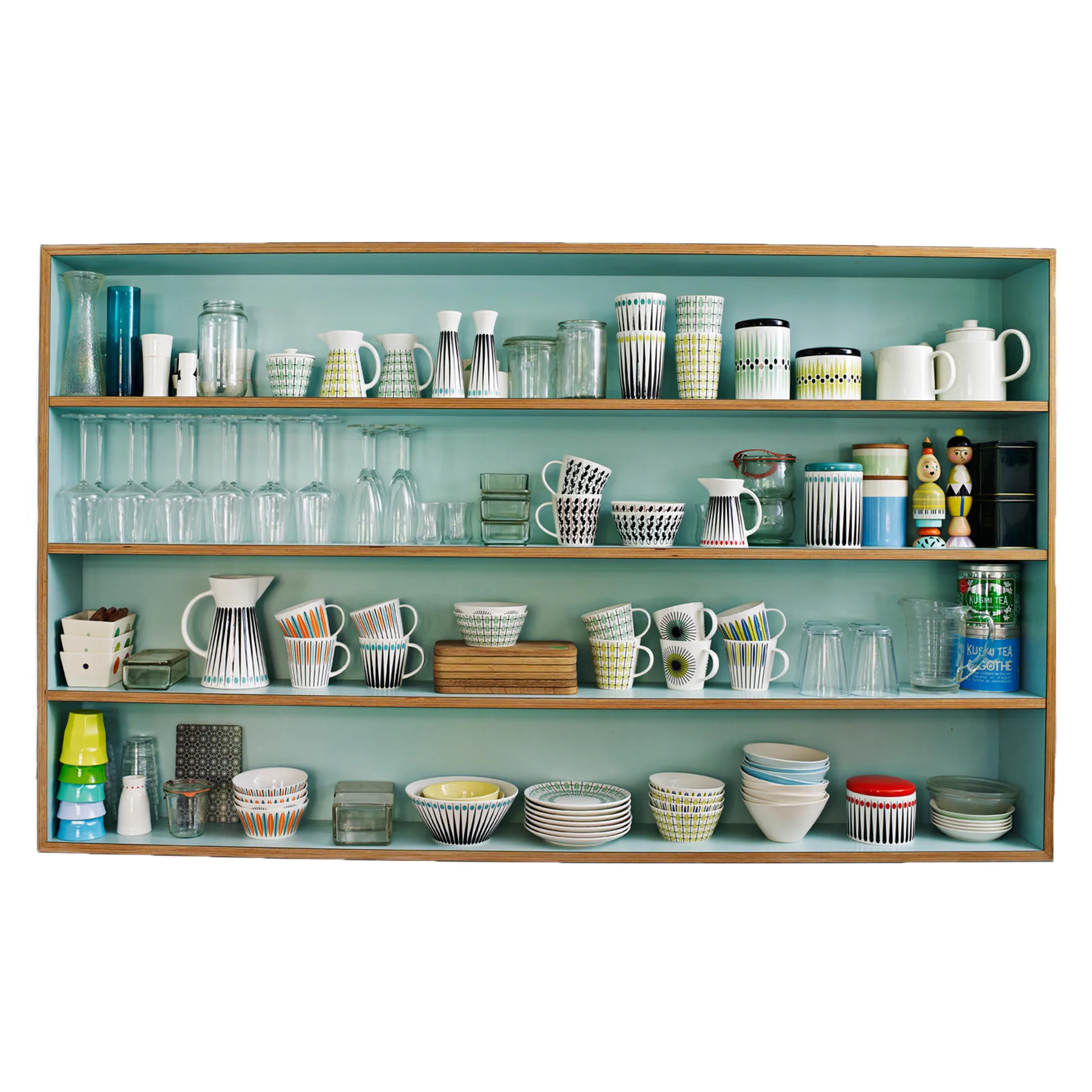 Amanda teemuki, valkoinen-vedensininen Superliving