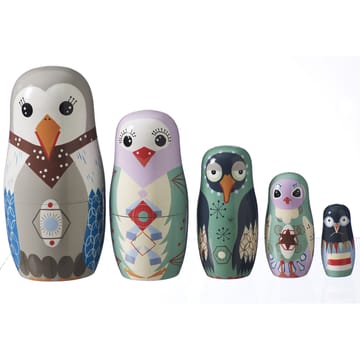 Bird family - monivärinen 5 kpl - Superliving