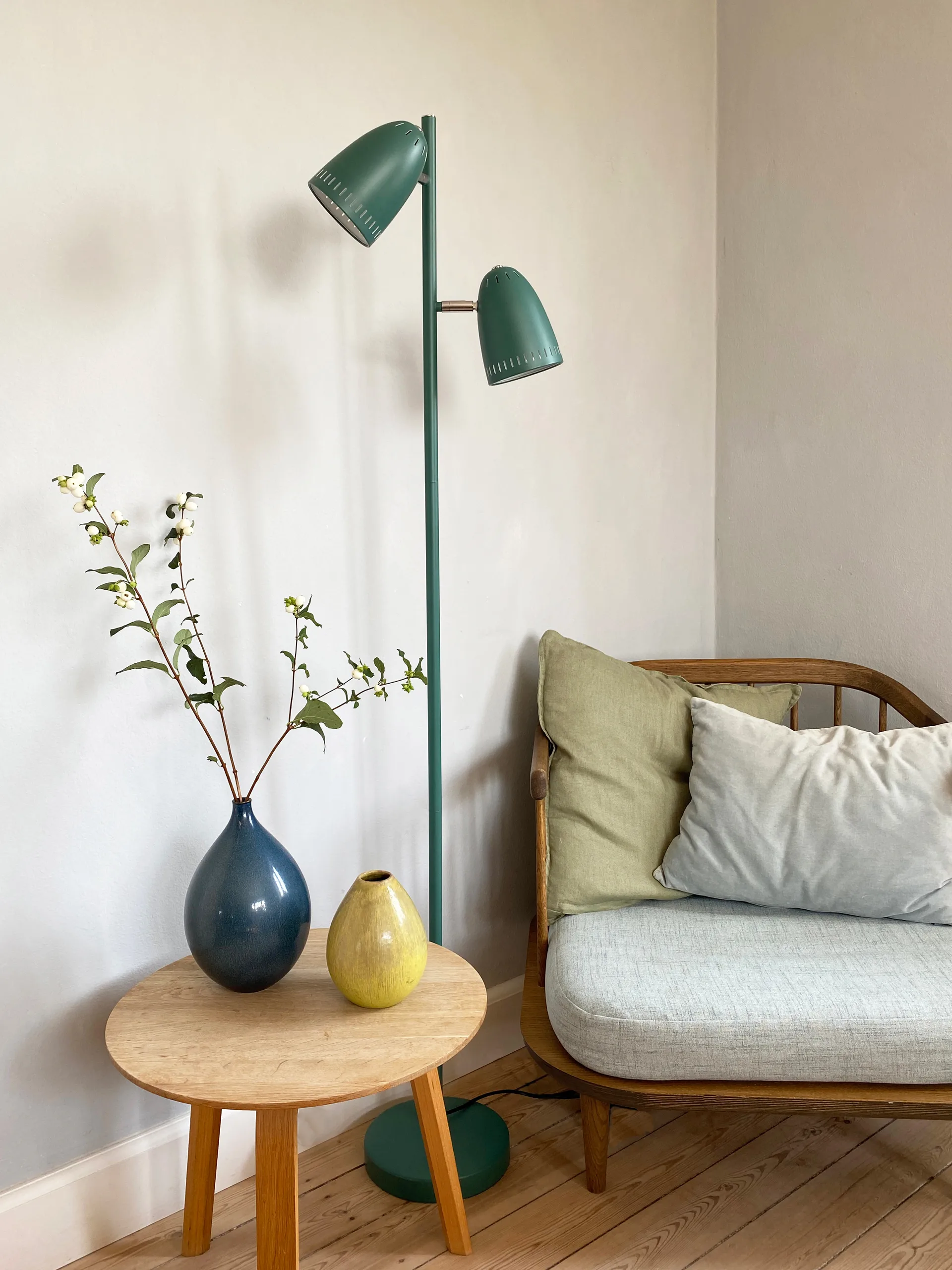 Dynamo Twin lattiavalaisin, Duck Green Superliving