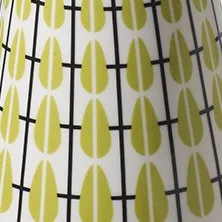 Olivia kermakko, valkoinen-lime Superliving