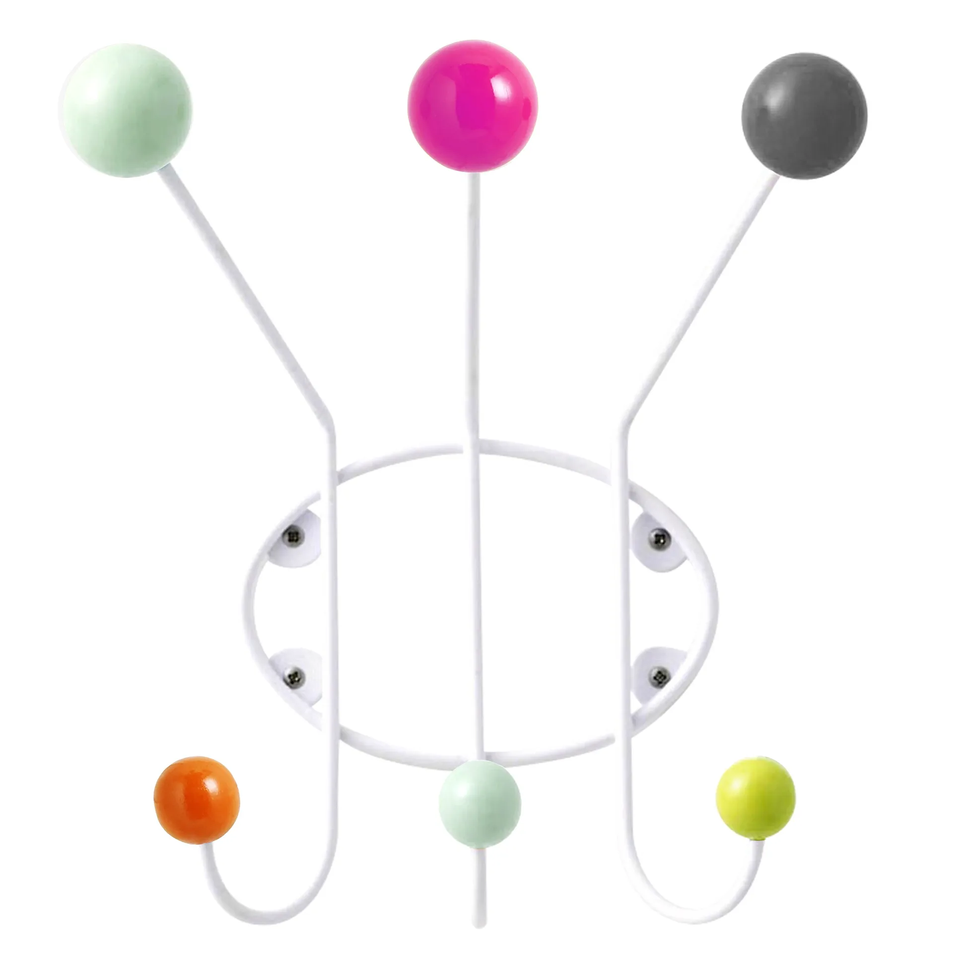 Superliving koukku 3, valkoinen-neon-monivärinen Superliving