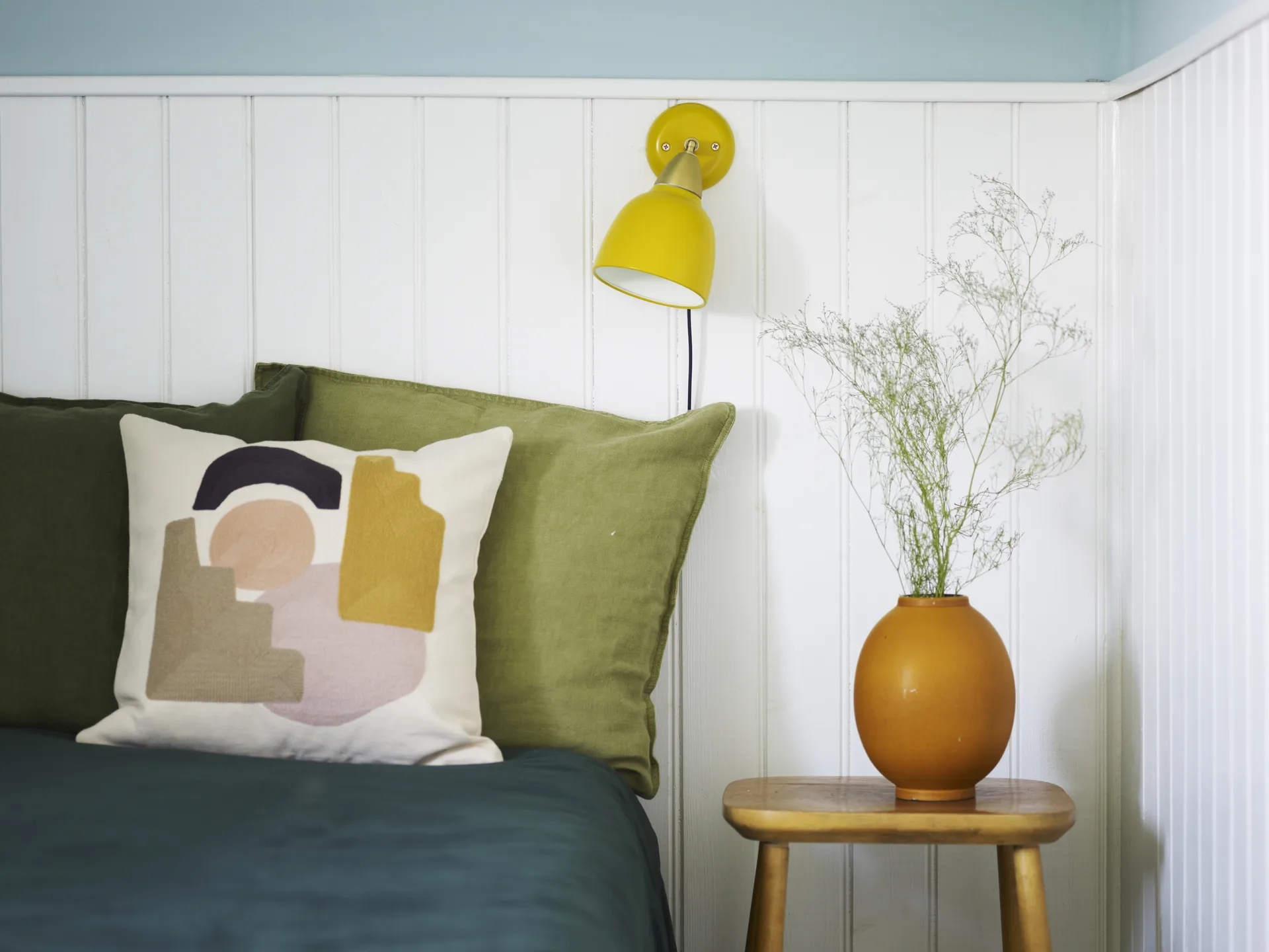 Urban seinävalaisin lyhyt varsi, Amber (keltainen) Superliving