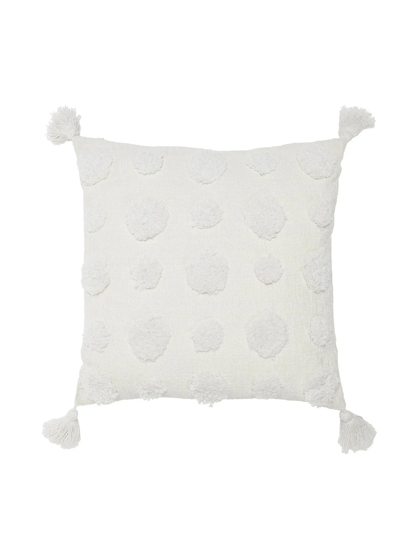 Pom tyynynpäällinen 45x45 cm, Luonnonvalkoinen Svanefors