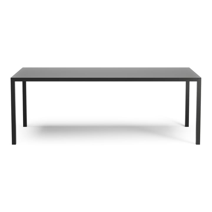 Bespoke pöytä 90 x 200 cm, Saarni mustaksi kuultomaalattu Swedese