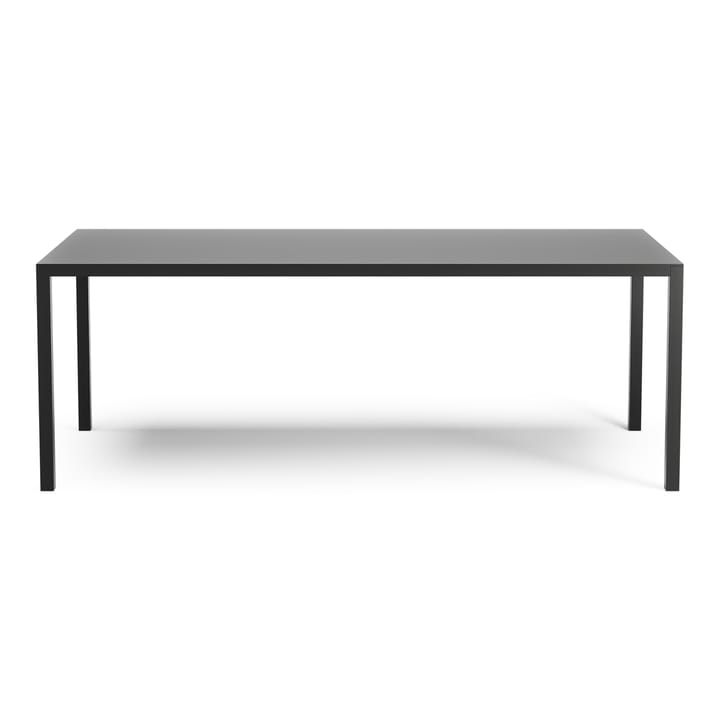Bespoke pöytä 90 x 200 cm - Saarni mustaksi kuultomaalattu - Swedese