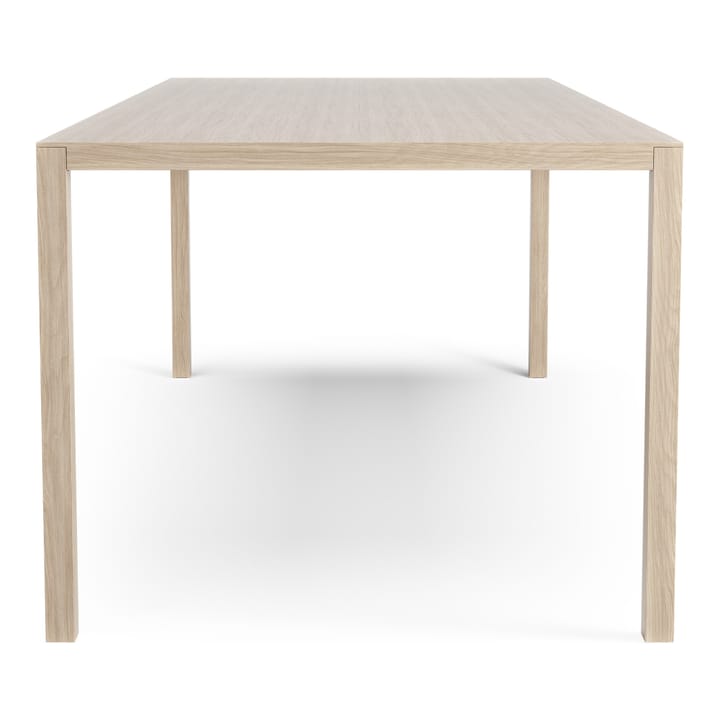 Bespoke pöytä 90 x 200 cm, Tammi valkopigmentoitu Swedese