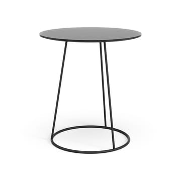 Breeze pöytä sileä levy Ø 46 cm - Musta - Swedese