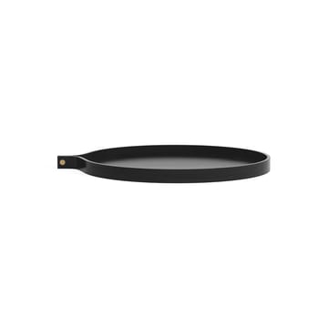 Comma tarjotin Ø 52 cm - Saarni mustaksi petsattu  - Swedese