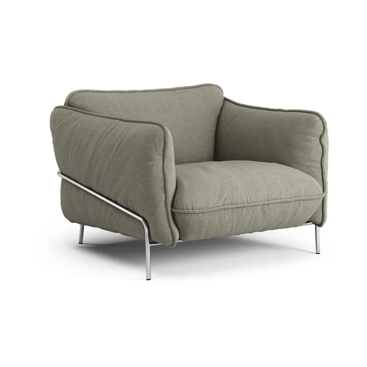 Continental nojatuoli - Sealife Green/black-kromattu teräs - Swedese