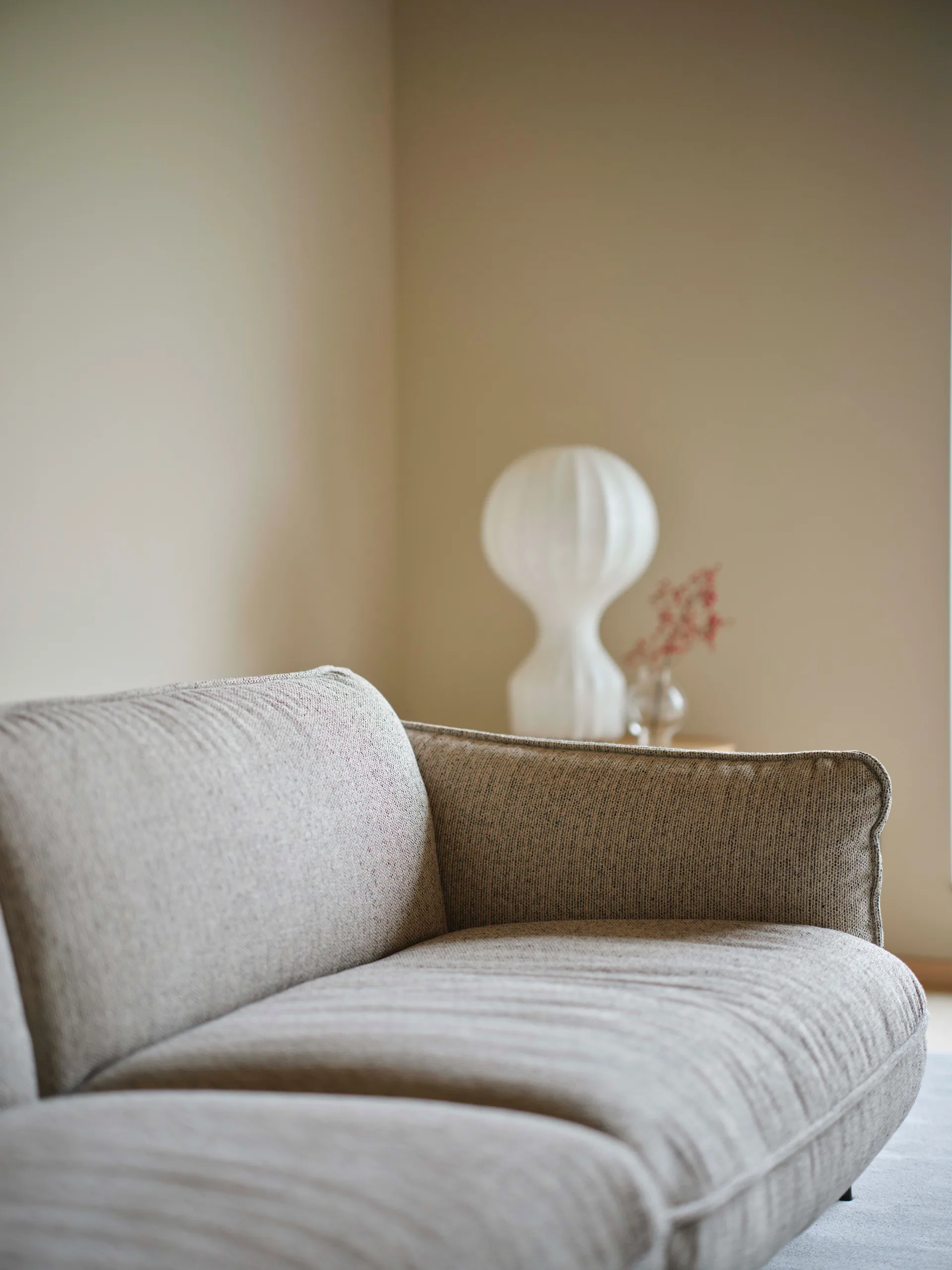 Continental sohva, Sealife Light beige/white-nutmeg Swedese