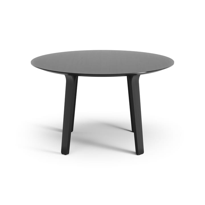 Divido pöytä Ø 120 cm - Saarni mustaksi kuultomaalattu - Swedese