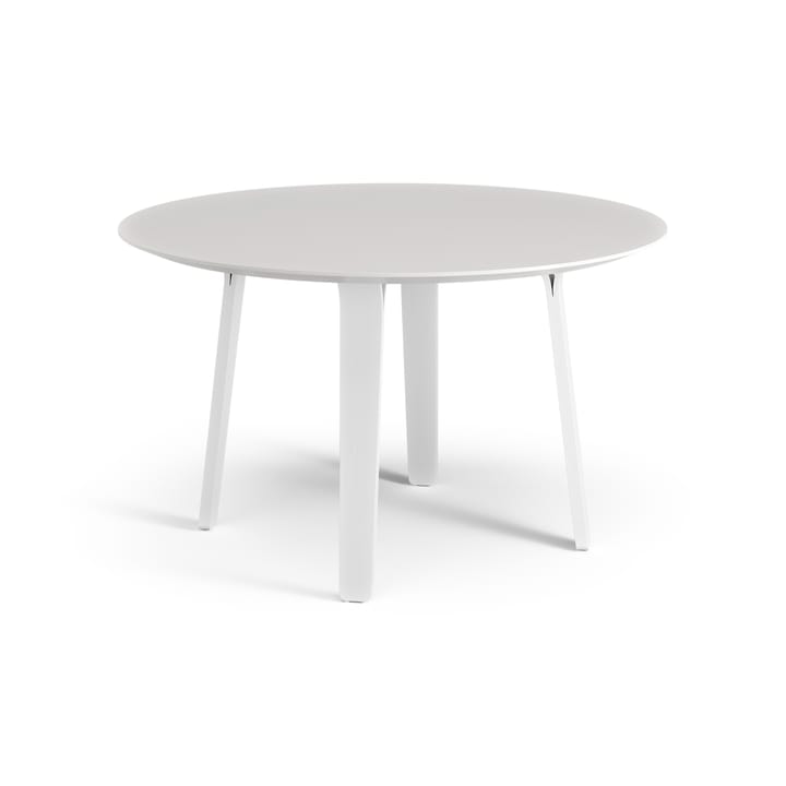 Divido pöytä Ø 120 cm - Saarni valkoiseksi kuultomaalattu - Swedese