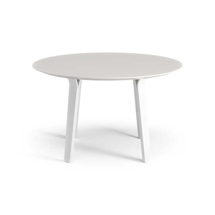 Divido pöytä Ø 120 cm - Saarni valkoiseksi kuultomaalattu - Swedese