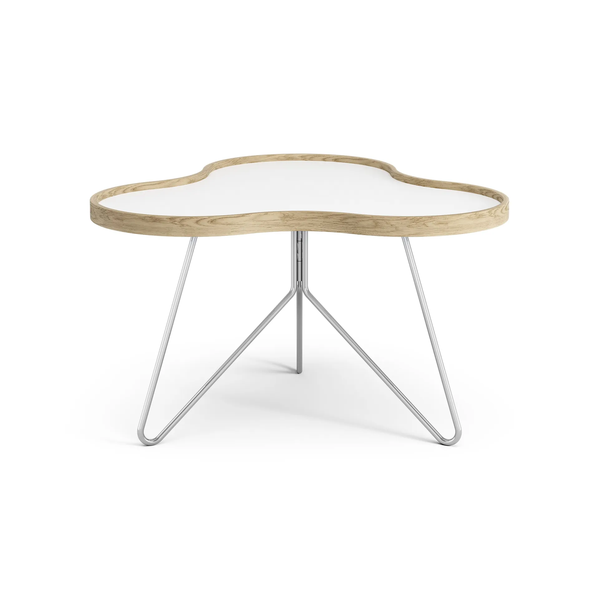 Flower pöytä 62 x 66 cm, H39 cm Tammi lakattu Swedese